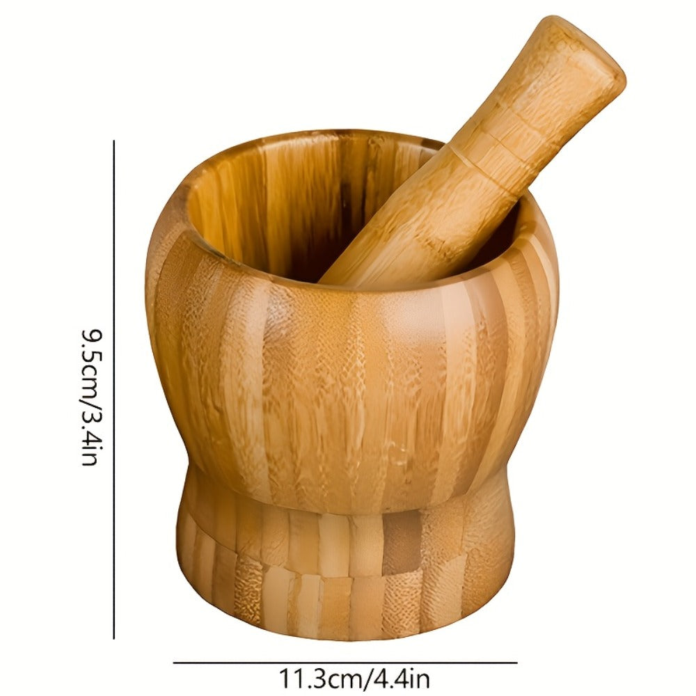 Garlic Crusher Grinding Bowl Food-Grade Multi-Functional Mortar for Garlic, Herbs & Pepper – Easy to Clean Durable Kitchen Tool