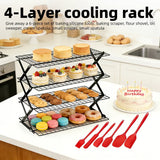 4 layers including baking tools