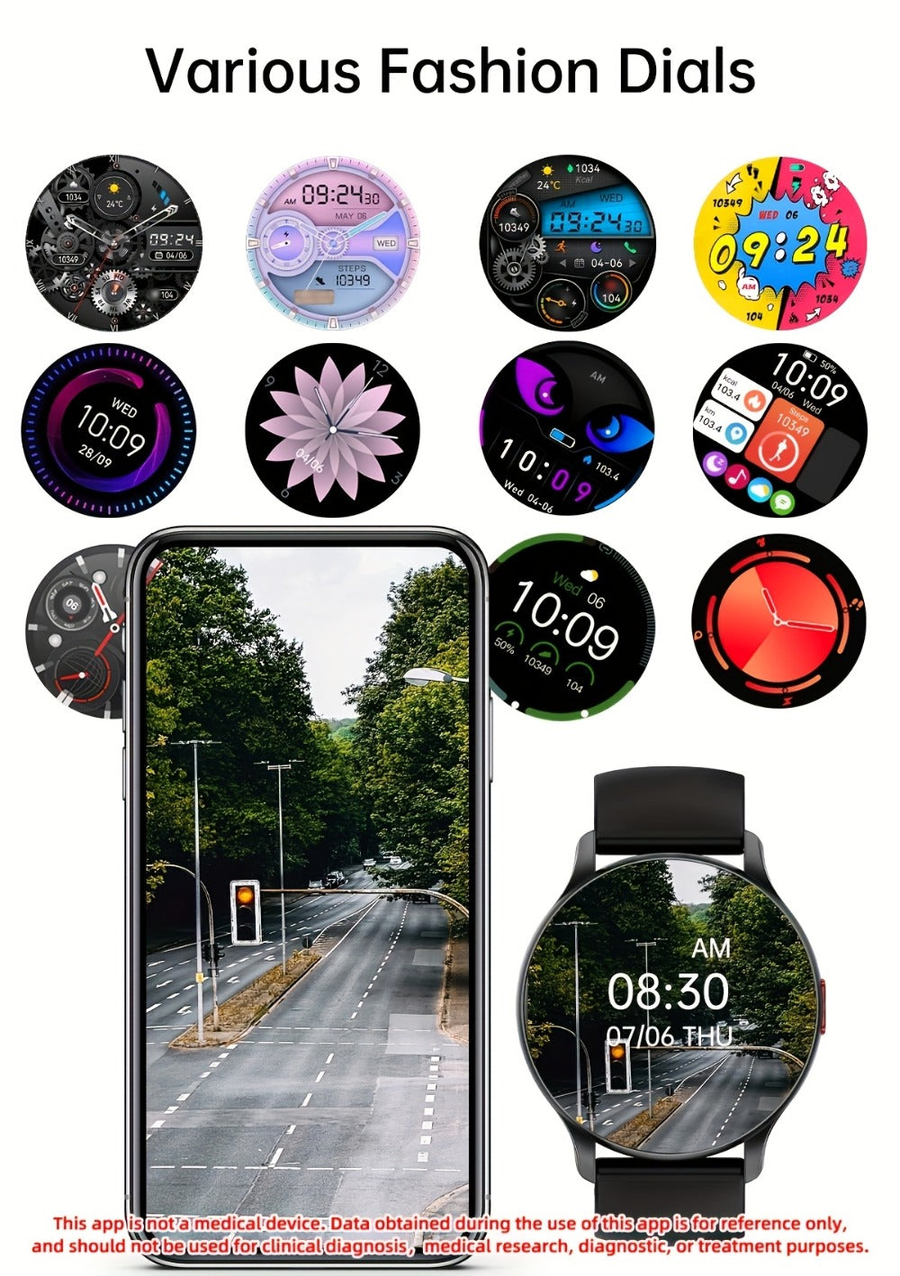 Smartwatch – AMOLED for Men SENBONO 1.43" HD Bluetooth Calling, 100+ Sport Modes, DIY Custom Watch Face, Heart Rate Sleep Blood Oxygen…