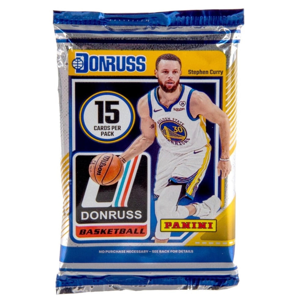 Sports Trading Cards, 2024-25 Panini Donruss NBA Blaster Box with 90 Cards and 25 Toploaders