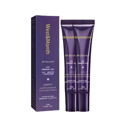 West&Month Eye Cream in Two- or Four-Piece Sets of 20ml Purple Tubes with Precision-Tip Design