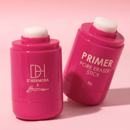 Pore Minimizer Face Primer Stick 2pcs Oil Control Long-Lasting Matte Finish Makeup Base – Lightweight Moisturizing Foundation Primer for Oily Combination All Skin Types Women