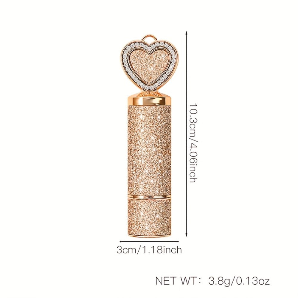 Matte Lipstick Heart-Shaped Design 24H Long-Lasting Velvet Finish — Transfer-Resistant Highly Pigmented Buildable Lip Color, Smooth Application 10 Shades Women Beauty Gift