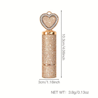 Matte Lipstick Heart-Shaped Design 24H Long-Lasting Velvet Finish — Transfer-Resistant Highly Pigmented Buildable Lip Color, Smooth Application 10 Shades Women Beauty Gift