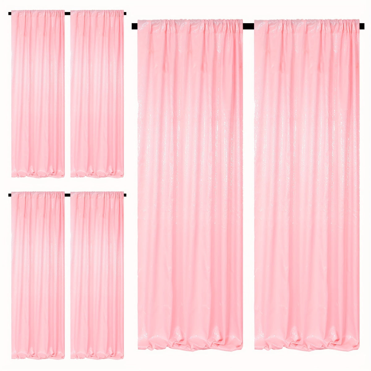 Sequin Backdrop Curtains 2FTx8FT Glitter Photography Background Panels for Party Wedding Birthday for an Everyday Personal Care Routine