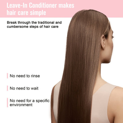 Leave-In Conditioner Spray with Heat Protectant 6.55oz — Deep Conditioning Anti-Frizz No-Rinse Hair Spray, Instant Hydration Shine for Dry Damaged Color Treated All Hair Types Women