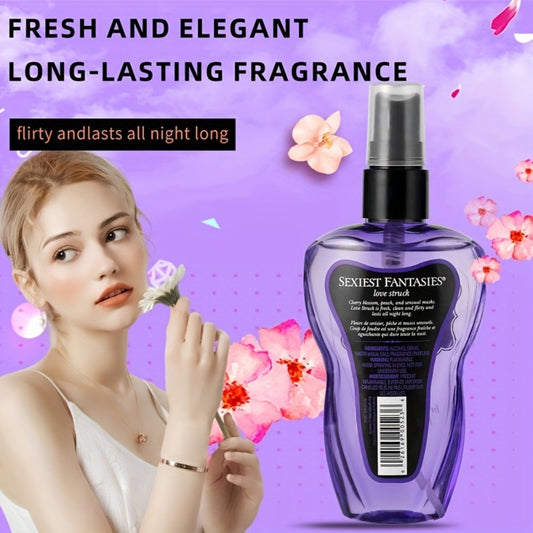 Perfume Cherry Blossom for Women 100ml in Purple Gradient Bottle with Gold-Tone Cap for Daily Wear
