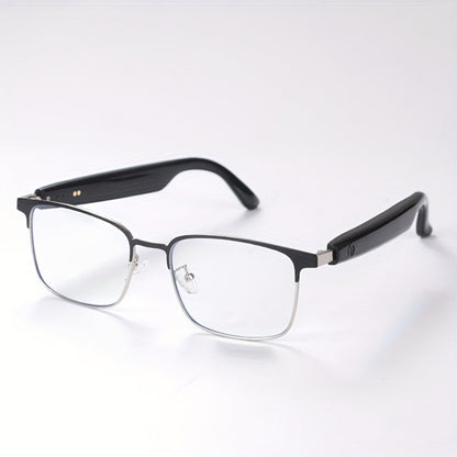 Photochromic Smart Audio Glasses – Auto-Tinting Sunglasses with Built-in Speaker & Mic, HD Voice Calls, Hi-Fi Music, Anti-Blue Light – for Sports, Driving & Daily Wear