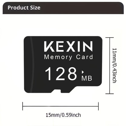 5-Pack SD Card 128MB 512MB KEXIN – Class 4 TF Flash Memory Cards for Phone Camera Tablet Laptop Car Audio Game Console – Bulk Value Set Secure Digital Storage Multi-Device Compatible