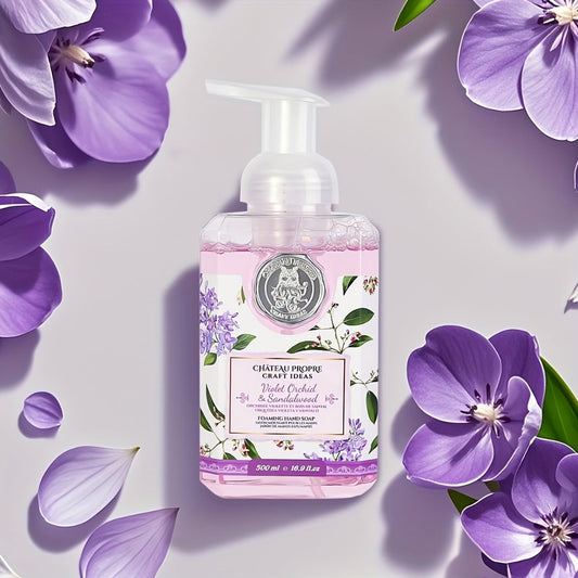 Foaming Hand Soap 500ml Moisturizing Gentle Foam Soap 8 Scents Vanilla Coconut Citrus Floral Fruity Deeply Hydrating Soft Hands All Skin Types Bathroom Kitchen Bedroom Office 1PC 2PCS Value Pack