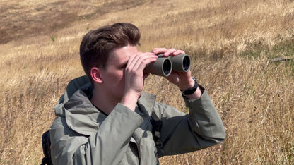 Full-Size 10x50 or Compact 8x40 Binoculars with Carry Case, Neck Strap and Lens Covers in Three Checkouts