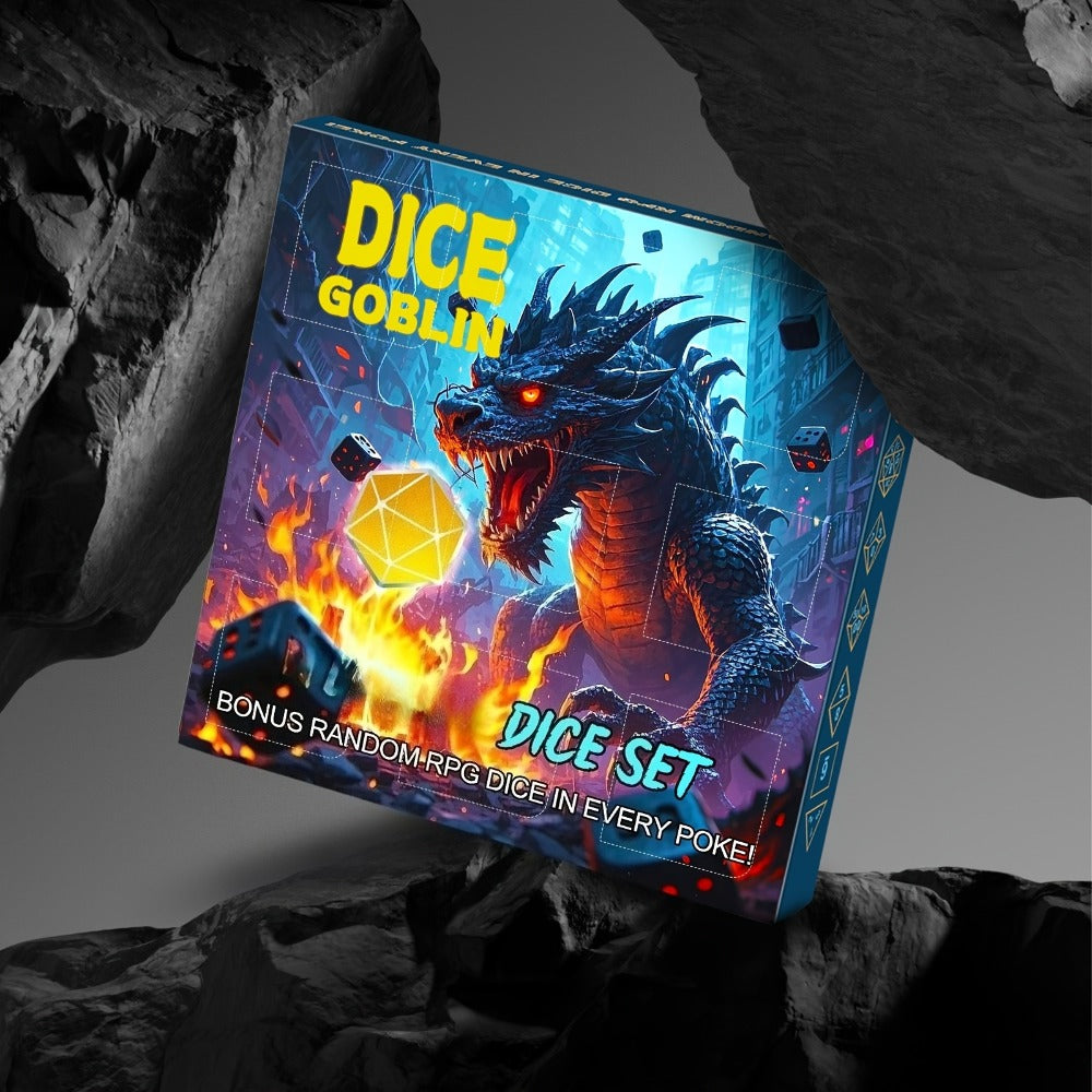 Mystery Box DnD Dice Set 72pcs Blind Box 9 Sets Random Polyhedral Dice with the Listed Color, Size or Set Options for Everyday Use