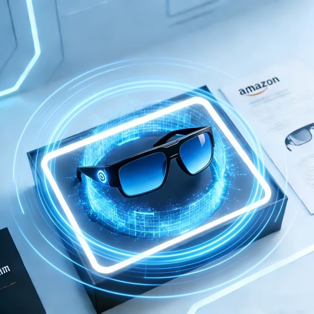 Smart Glasses Photochromic Eyewear with Translation, Bluetooth Audio, Video Recording and Standard or Advanced Styles