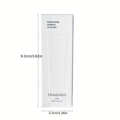 Five-Piece SHAQINUO Water-Shine Lip Gloss Set with Contoured Squeeze Tubes in Shades 01 through 05