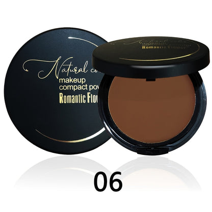 Matte Setting Powder Palette Waterproof Sweat-Proof Buildable Coverage with Squalane Formula — Brightening Contouring Face Powder for All Skin Tones Long Lasting