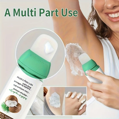 Hair Removal Cream ROZINO 100g Coconut and Squalane Tube with Carton for External Body Grooming
