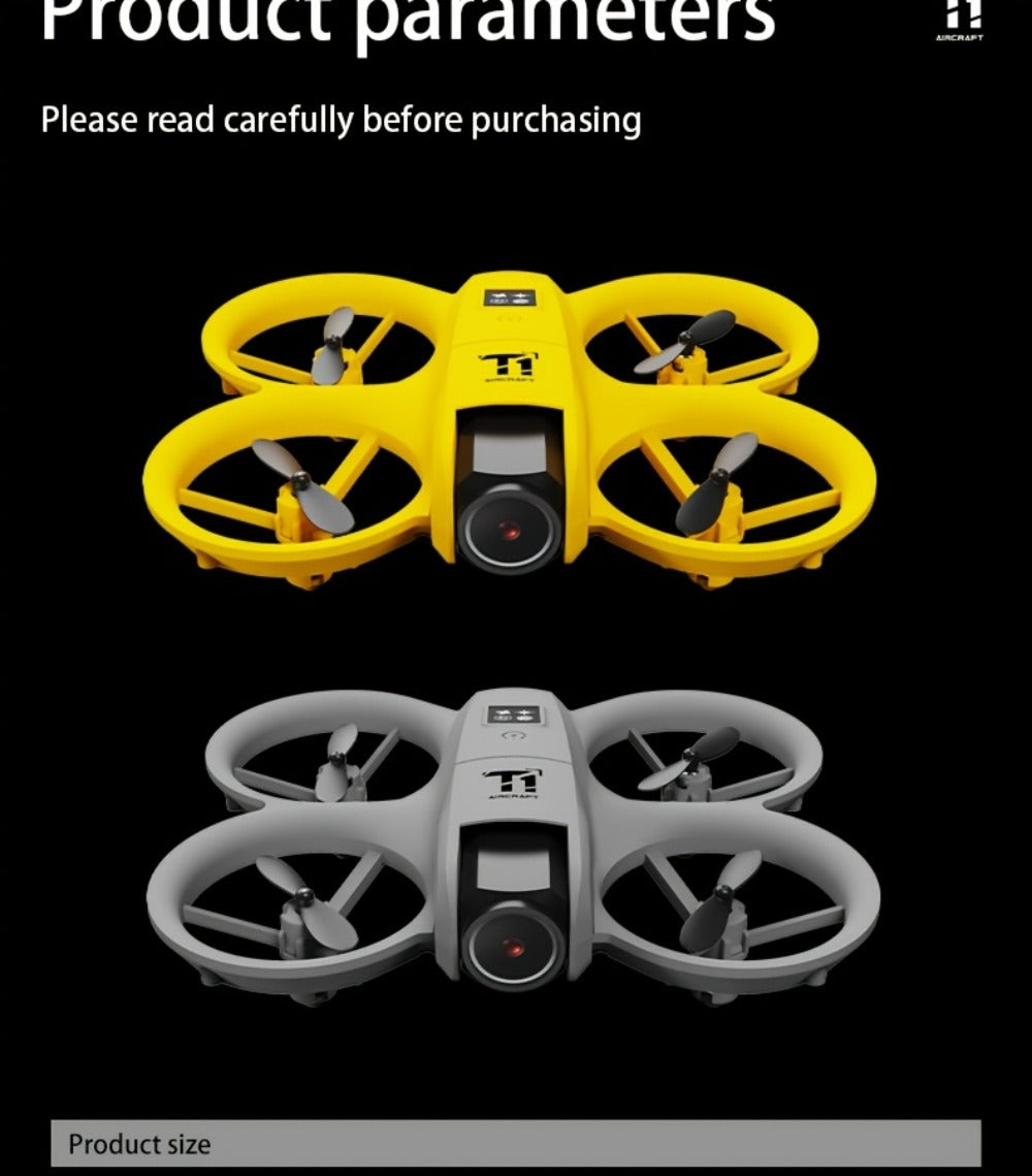 4K RC Airplane Auto Hover Dual Batteries Optical Flow WiFi FPV Camera One-Key Return Roll Anti-Shock Anti-Collision | Remote Control Plane for Kids Adults Beginners | Birthday Christmas Gift