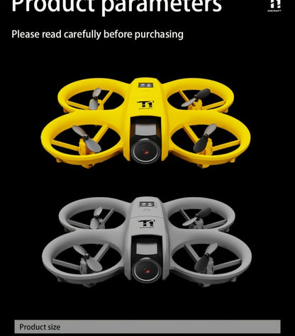 4K RC Airplane Auto Hover Dual Batteries Optical Flow WiFi FPV Camera One-Key Return Roll Anti-Shock Anti-Collision | Remote Control Plane for Kids Adults Beginners | Birthday Christmas Gift