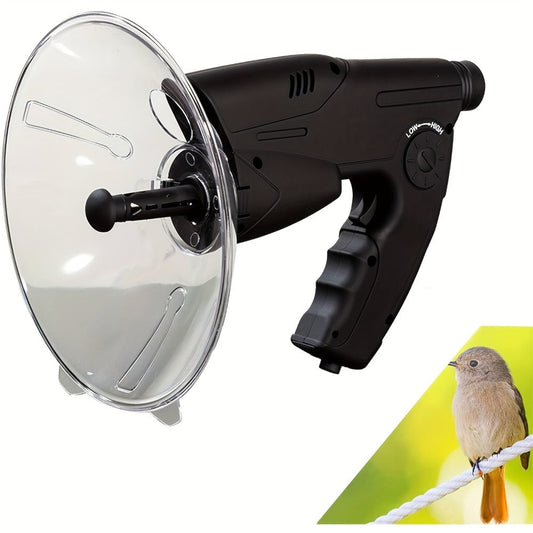 Bionic Ear Monocular Bird Listening Device 8x Magnification, ProSound Digital Sound Amplifier, Long Range 1200M, Noise Cancellation, for Bird Watching Hunting Nature Observation, Halloween Christmas Gift