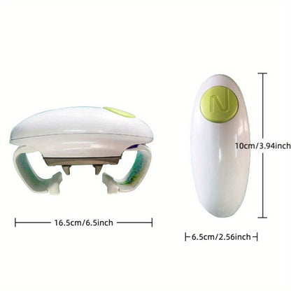 Electric Jar Opener & Bottle Opener – One-Touch Automatic Lid Opener for Arthritic Hands, Seniors & Weak Grip, Battery Operated, Heavy Duty