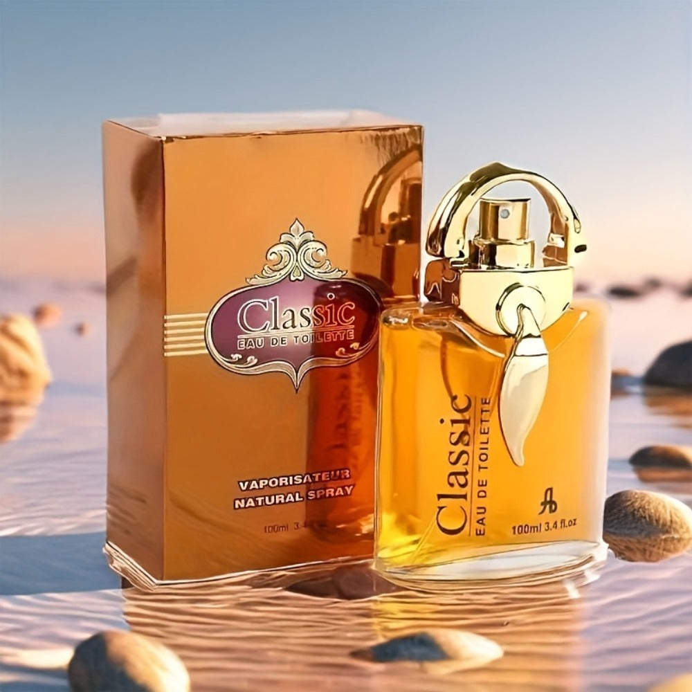 Eau de Parfum Osmanthus for Women in Golden 100ml Bottle with Ornate Round-Cap Presentation