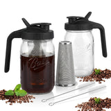 2-Piece Set (32oz Jar + 2 Strainers + 1 Brush)