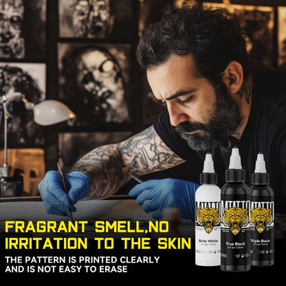 Tattoo Ink DMTATTOO Advanced 4.06oz 120ml Single-Bottle Options in Seven Solid Colors with Item-Specific Color, Capacity and Bottle Choices