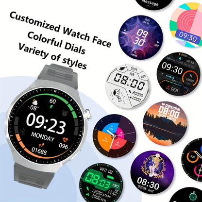 Smartwatch 1.52 Inch HD Touchscreen with Wireless Calling, Alloy Case and Camera Control in Two Colors