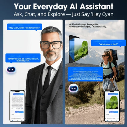 ChatGPT AI Smart Glasses with 8MP HD Camera – Real-Time Translation, Wireless Calling, Blue Light Protection, Dual Mic ENC, Touch Control, Photochromic & Camera-Free Variants for Men Women