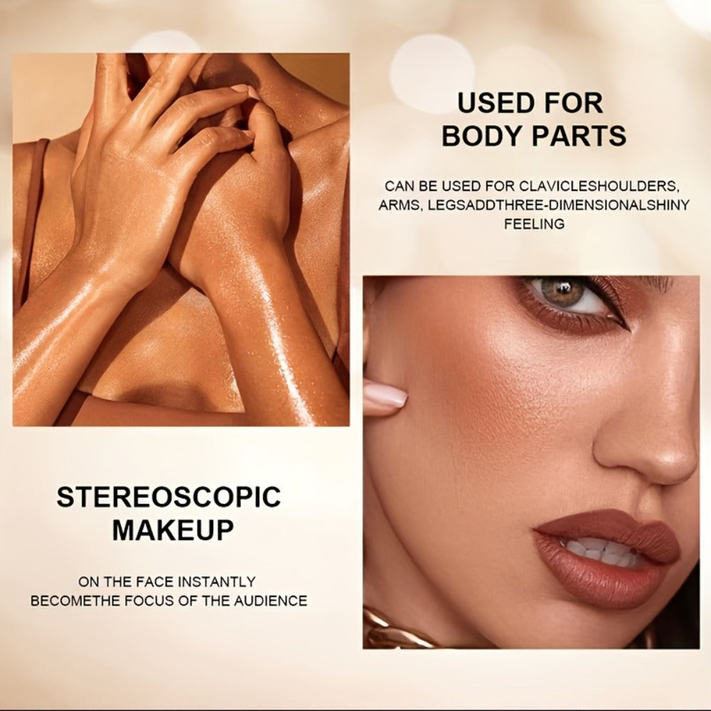 Six-Piece Cream Makeup Stick Set with Visible Pink and Brown Tones in the Exact 6 Pieces Option