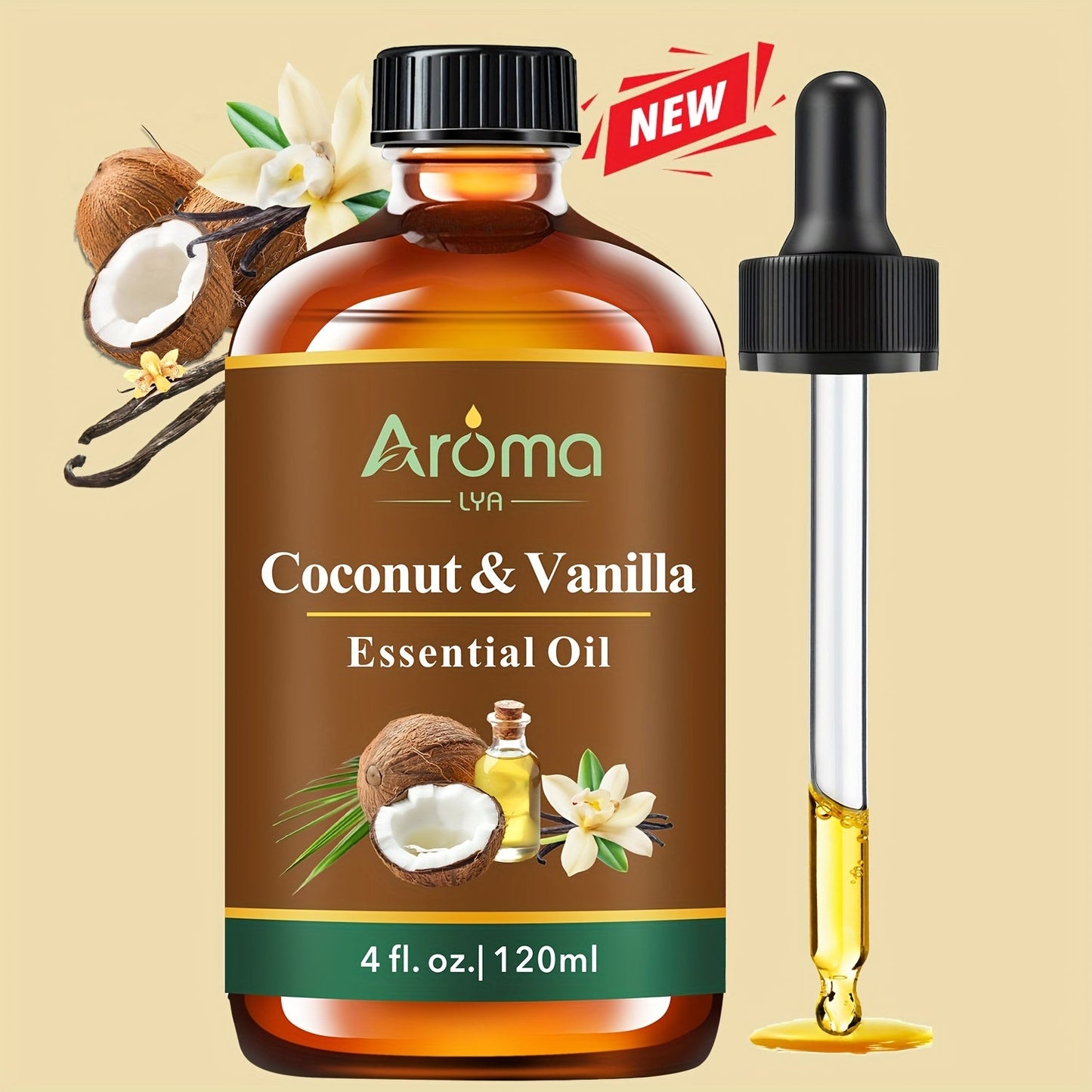 Essential Oil 118ml Multi-Scent Selection with Lavender, Tea Tree, Citrus and Herbal Options