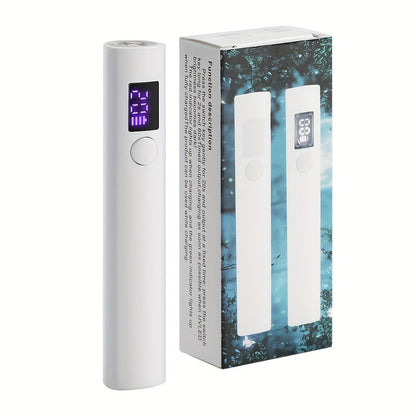 Pen-Shaped Cordless UV LED Nail Lamp with 365 and 405 nm Light, Two Timers and Three Colors