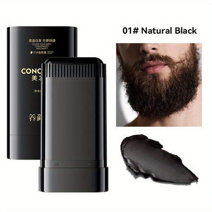 Instant Gray Root Concealer Hair Color Stick with Comb Applicator in Five Shade Options for Daily Use