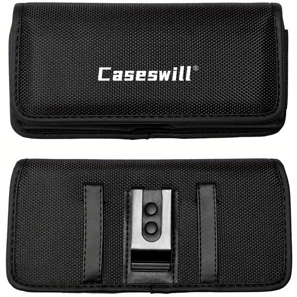 Phone Case Rotating Belt Clip Holster with Card Slot and Snap Closure for iPhone 16E and iPhone 17 Series