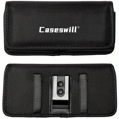 Phone Case Rotating Belt Clip Holster with Card Slot and Snap Closure for iPhone 16E and iPhone 17 Series
