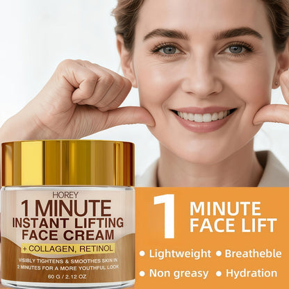 Anti-Aging Face Cream with Retinol & Collagen 2.12oz - Instant Firming Lifting Deep Hydration Smooths Fine Lines Enhances Radiance Elasticity Anti-Sagging for Women