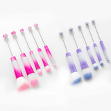 10pcs-rose Red And Violet Gradient