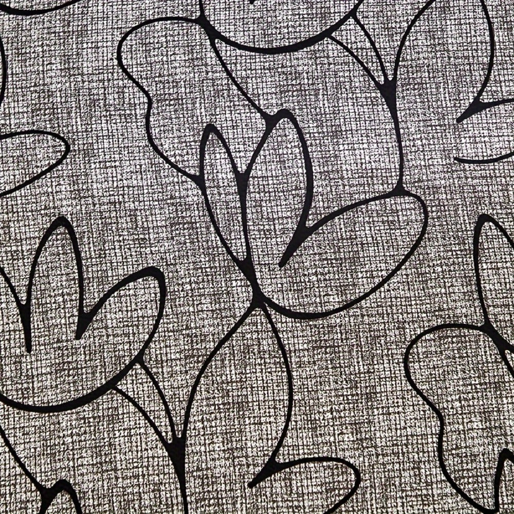 Sofa Cover Gray Printed Skirt Slipcover with Elastic Stretch Fit for 1, 2, 3 or 4-Seater Sofas