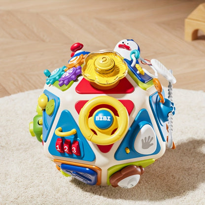 21-in-1 Toddler Busy Board Activity Cube – Early Educational Sensory Toy for Boys & Girls Ages 1-3 | Travel Toy | 1st Birthday & Christmas Gift for Kids