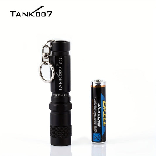 Flashlight Mini Keychain Pocket Light with Replaceable Battery in Gray, Pink or Black for Everyday Carry