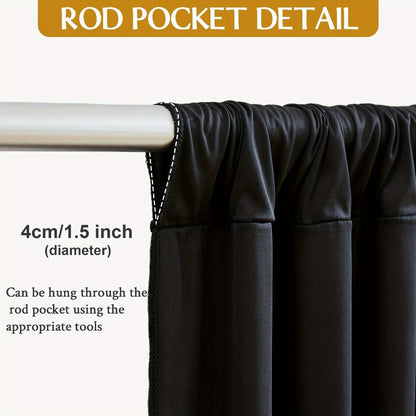 4-Pack 5x10ft Elegant Spandex Photography Backdrop | Wear-Resistant, Wrinkle-Free, Soft & Opaque Party Decoration Banners for Weddings, Birthdays, Stages, Exhibitions & Events