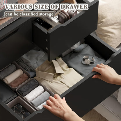 6-Drawer Dresser with Deep Drawers for Organized Everyday Storage detail image - detail view 4
