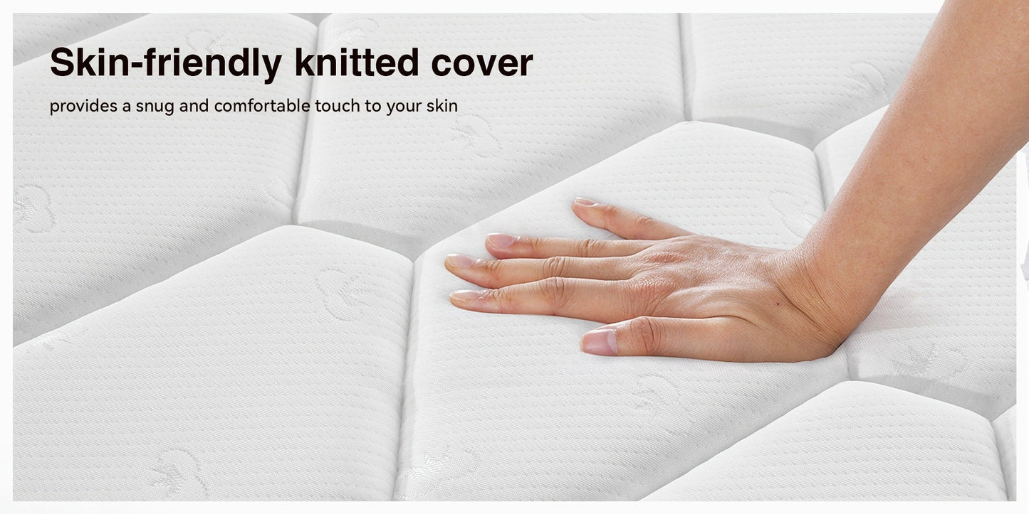 6-Inch Mattress with Memory Foam for Bedroom Comfort and Support detail image - detail view 13