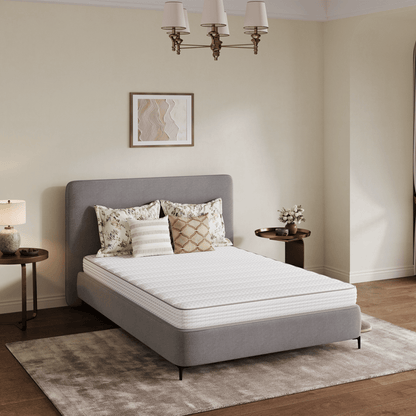 Mattress Pocket-Spring Hybrid with Pillow Top in 6- to 14-Inch Profiles and Six Size Families