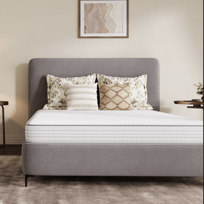 Mattress Pocket-Spring Hybrid with Pillow Top in 6- to 14-Inch Profiles and Six Size Families