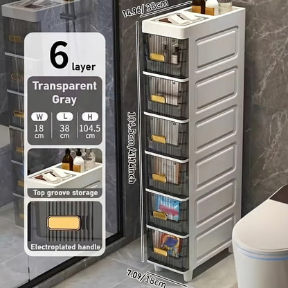 Storage Cabinet shown in the 6-drawer cabinet option