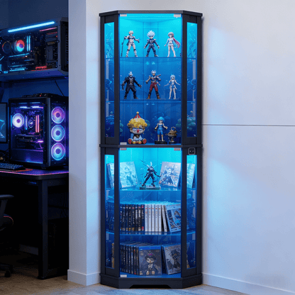 Display Cabinet shown in the Black option