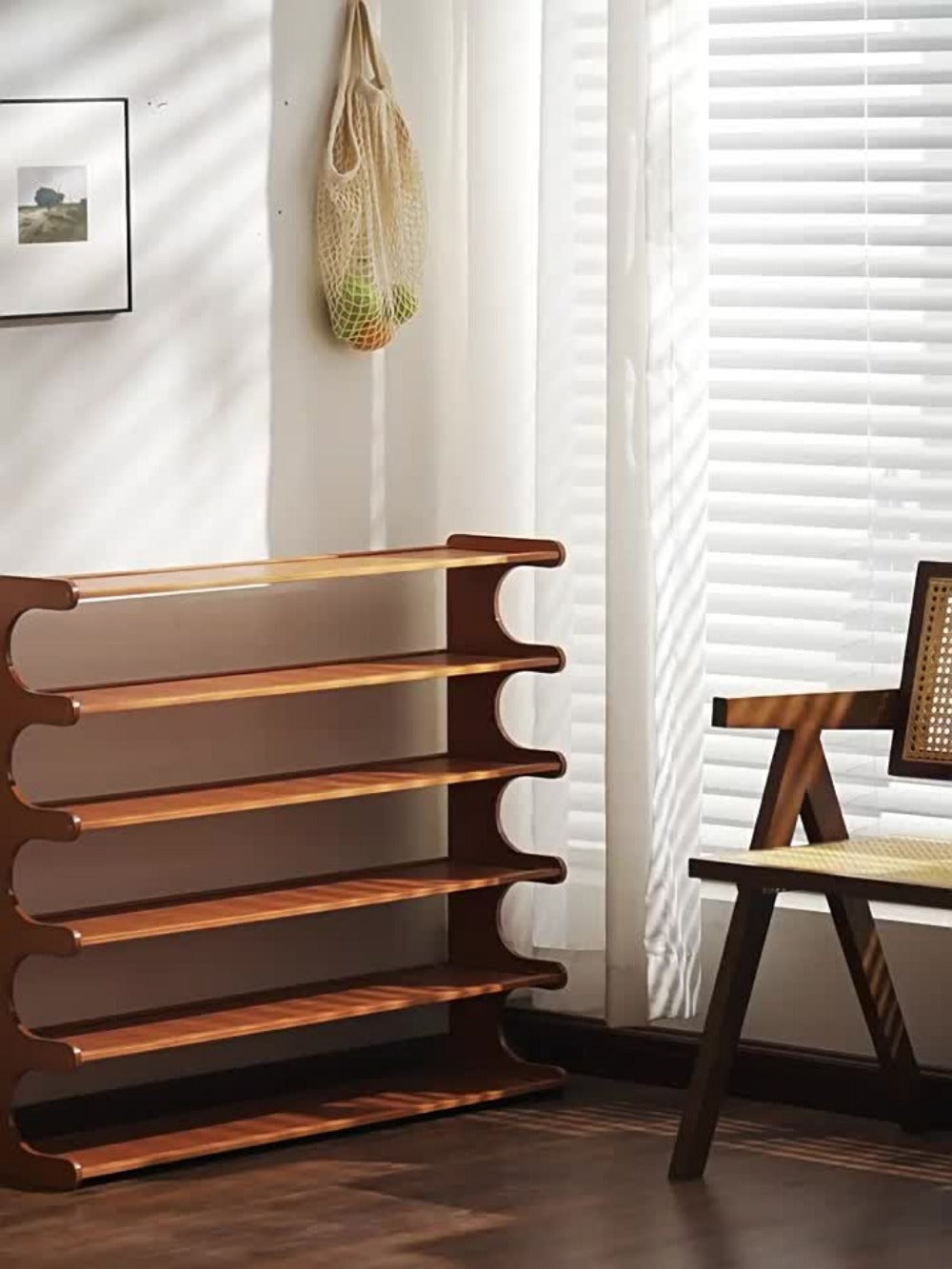6-Tier Freestanding Shoe Rack with Tool-Free Assembly, Freestanding Shoe Storage Rack detail image - detail view 14