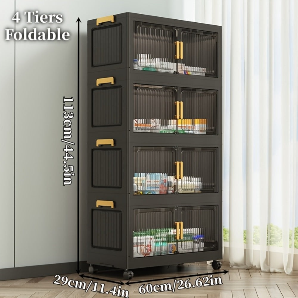 6-Tier Medicine Cabinet with Secure Lid for Organized Everyday Storage detail image - detail view 10