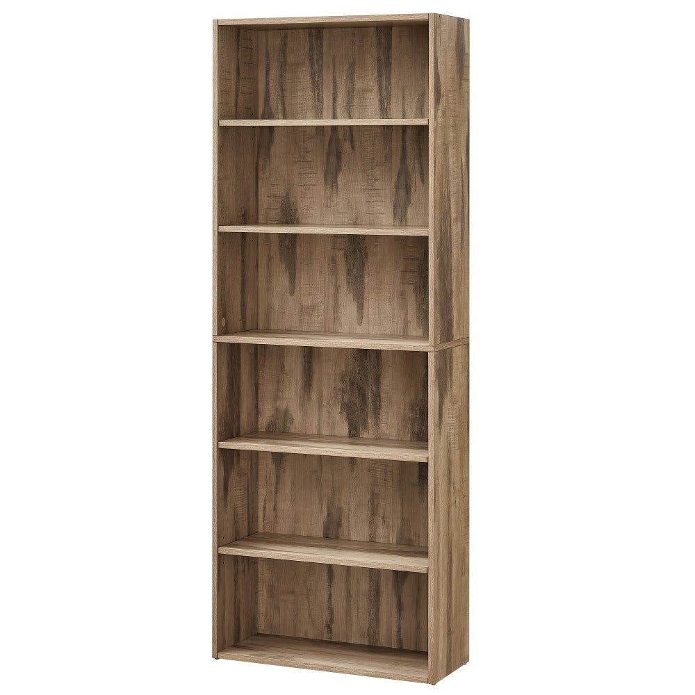6-Tier Space-Saving Bookshelf with Open Shelves for Organized Everyday Storage in Entryway detail image - detail view 9